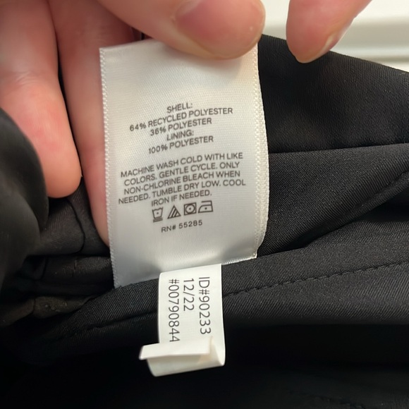 NWT Express Black Strapless Wide Leg Jumpsuit One Piece with tags - Picture 8 of 8